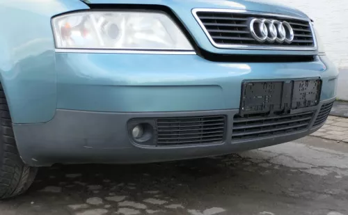 Audi A6 4B Frontstoßstange Stoßstange vorn vorne Stoßfänger grün blau LX6V jaspi (165665)