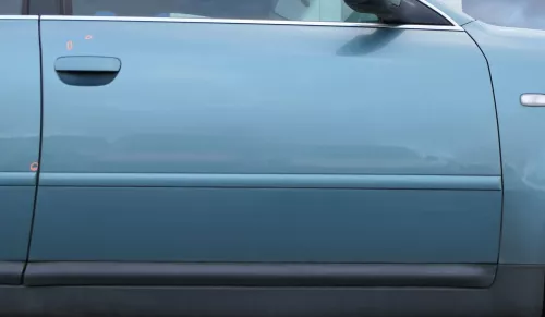 Audi A6 4B C5 Tür nur Türblatt vorne rechts Beifahrertür  grün blau LX6V jaspisg