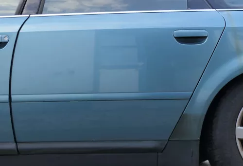 Audi A6 4B C5 Tür Türblatt hinten links  grün blau LX6V jaspisgrün nur Türblatt