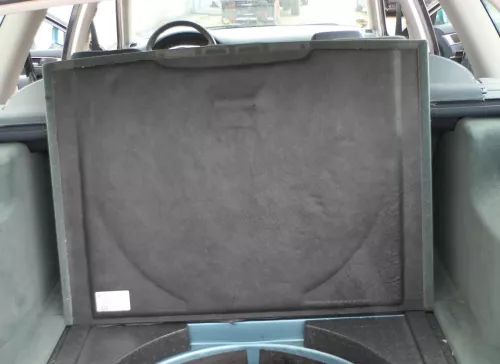 Audi A6 4B Kombi Verkleidung Teppich Kofferraum Kofferraumteppich grün lagos (165689)