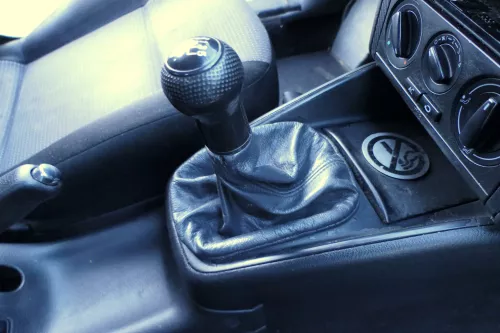 VW Golf 4 Bora Schaltknauf Schaltsack Schaltung Schaltknüppel schwarz 1J0711113 (165723)