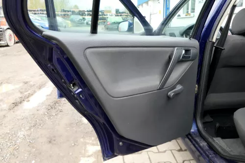 1x VW Polo 6N2 Türverkleidung Verkleidung Tür hinten links 4/5-Türer off-black (165758)