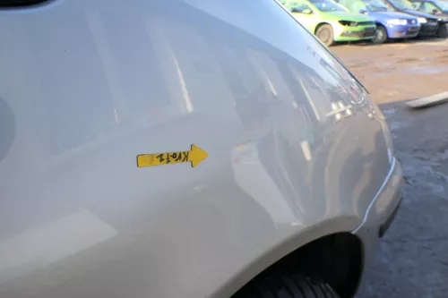 Ford Galaxy WGR Kotflügel rechts vorne Facelift grau cosmic-silber 2QTC (165773)