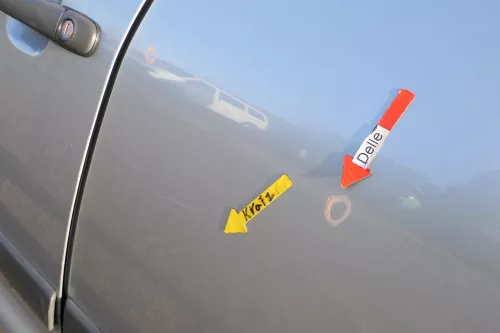 VW Sharan 7M Ford Galaxy WGR Tür hinten links Facelift grau cosmic-silber 2QTC (165776)