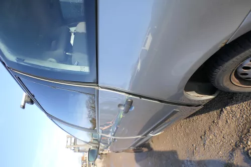 VW Sharan 7M Ford Galaxy WGR Tür hinten links Facelift grau cosmic-silber 2QTC (165776)