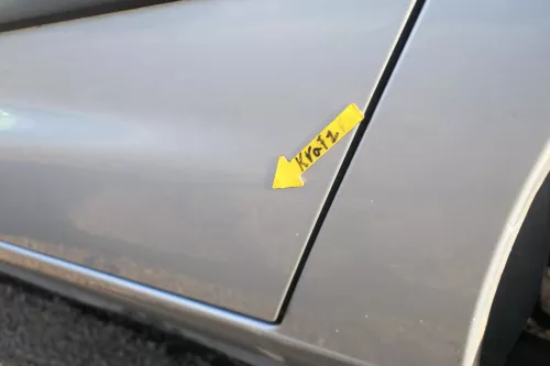 VW Sharan 7M Ford Galaxy WGR Tür hinten links Facelift grau cosmic-silber 2QTC (165776)