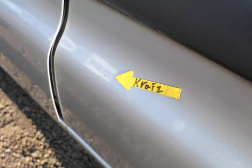 VW Sharan 7M Ford Galaxy WGR Tür hinten links Facelift grau cosmic-silber 2QTC  (165776)