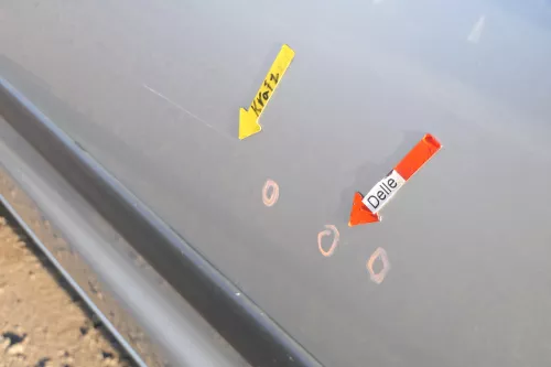 Sharan 7M Ford Galaxy WGR Tür vorne links Facelift Fahr grau cosmic-silber 2QTC (165777)