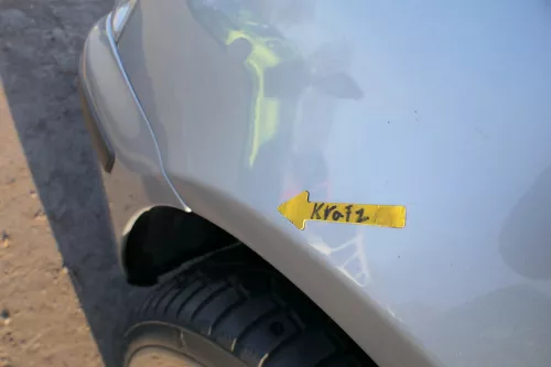 Ford Galaxy WGR Kotflügel links vorne Facelift grau cosmic-silber 2QTC (165778)