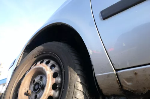 Ford Galaxy WGR Kotflügel links vorne Facelift grau cosmic-silber 2QTC (165778)