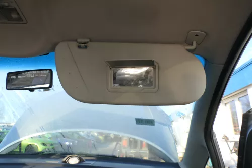 VW Sharan 7M Galaxy WGR Sonnenblenden Sonnenblende grau rechts 