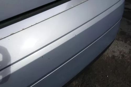 Audi A2 8Z Stoßstange hinten Heckstoßstange blau türkis LY7R (165828)