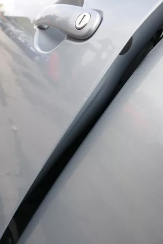 Audi A2 8Z Tür nu das Türblatt vorne links blau LY7R - ohne Anbauteile (165831)