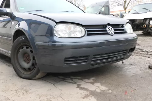 VW Golf 4 1J Stoßstange vorne Stoßfänger vorn grau LC7V Frontstoßstange (166099)