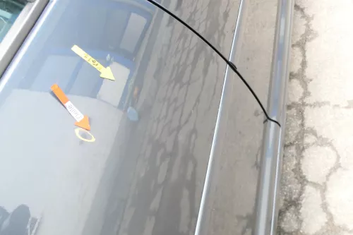 VW Golf 4 Bora Tür hinten rechts nur Kombi /Variant grau LC7V ohne Anbauteile (166102)