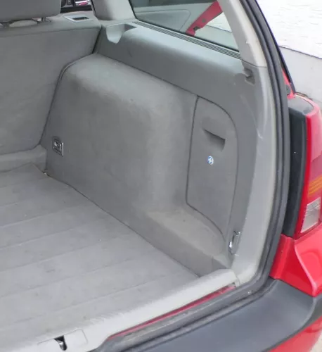 VW Golf 4 Variant Abdeckung Verkleidung Kofferraum hinten rechts 1J9867424T grau (166148)