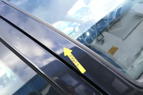 VW Polo 6N 6N2 Tür vorne rechts Beifahrertür 2/3-Türer schwarz LC9Z (166332)