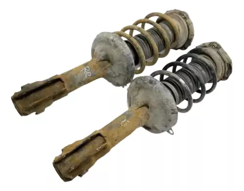 VW Polo 6N2 Federbein Feder Federn Stoßdämpfer vorne links + rechts