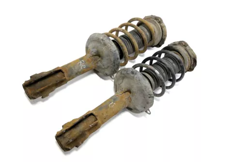 VW Polo 6N2 Federbein Feder Federn Stoßdämpfer vorne links + rechts  (166348)
