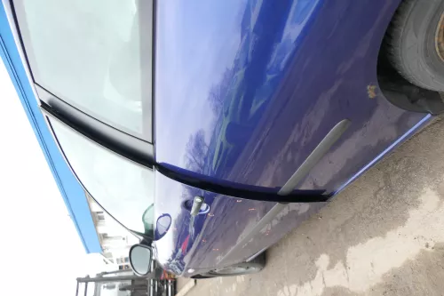 Seat Ibiza 6L Tür Fahrertür 2/3-Türer vorne links blau LS5S (166352)