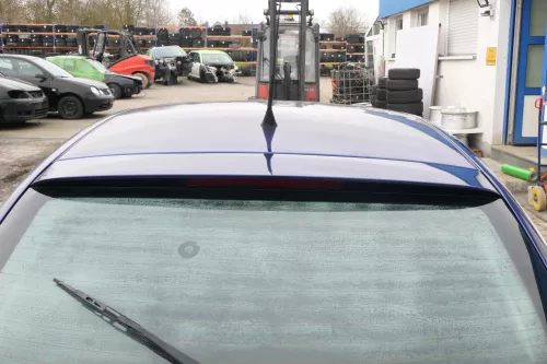 Seat Ibiza 6L Heckklappe Klappe hinten Kofferraumklappe blau LS5S ohneBremsleuch (166353)
