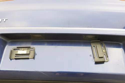 Seat Ibiza 6L Stoßstange Heckstoßstange hinten blau LS5S (166354)