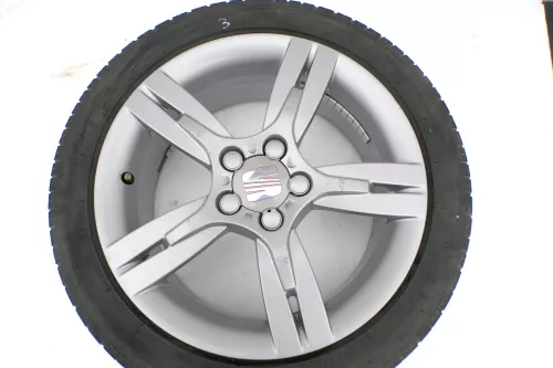 1x Seat Ibiza 6L Alufelge 6L0601025J 6L0 601 025 J 6j x 15 H2 ET43  5x100    3 (166371)