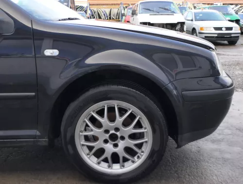 VW Golf 4 1J Kotflügel vorne rechts schwarz LC9Z blackmagic black (166431)