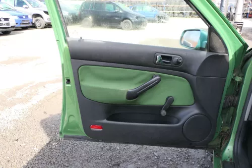 4x Golf 4 Limousine Türverkleidung Verkleidung Tür vorne hinten links recht grün (166553)