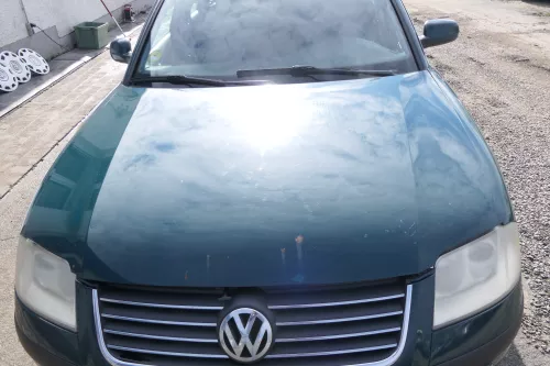 VW Passat 3BG Motorhaube Klappe vorne vorn Haube grün LB6G (166563)