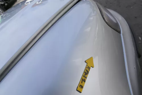 Audi A3 8L Kotflügel vorne rechts silber LY7M grau (166589)
