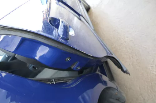 VW Passat 3B 3BG 3B6 Kombi Avant Tür hinten rechts mit Scheibe blau LA5E (166643)