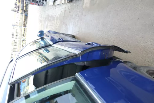 VW Passat 3B 3BG 3B6 Kombi Avant Tür hinten rechts mit Scheibe blau LA5E (166643)