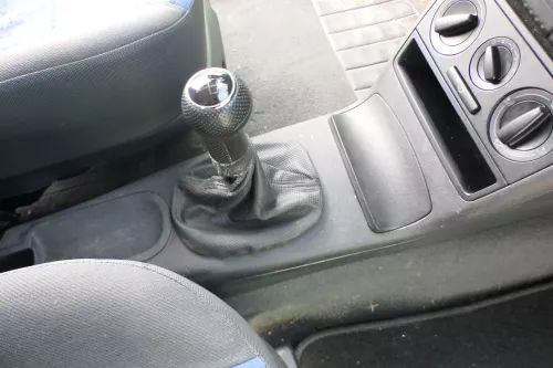 VW Lupo Polo 6N2 Schaltknauf Schaltsack Schaltung Schaltknüppel schwarz  (166678)
