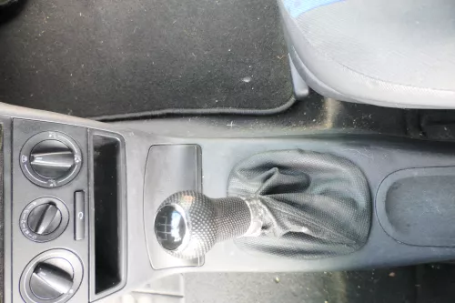 VW Lupo Polo 6N2 Schaltknauf Schaltsack Schaltung Schaltknüppel schwarz  (166678)