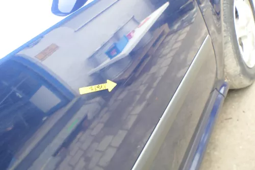 Skoda Octavia 1U Kombi  +Limo Tür vorne rechts Beifahrertür blau LF5U 9460 (166694)