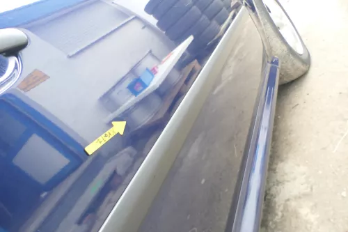 Skoda Octavia 1U Kombi  +Limo Tür vorne rechts Beifahrertür blau LF5U 9460 (166694)