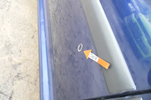 Skoda Octavia 1U Kombi + Limo Tür vorne links Fahrertür blau LF5U 9460 ohne Anba (166697)