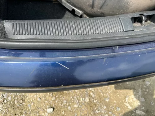 Skoda Octavia 1U Kombi Combi Stoßstange hinten Heckstoßstange blau LF5U 9460 (166701)