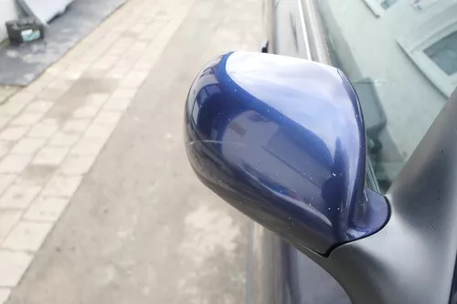 Skoda Octavia 1U elektrisch Spiegel Außenspiegel rechts blau LF5U 9460 Glas (166704)