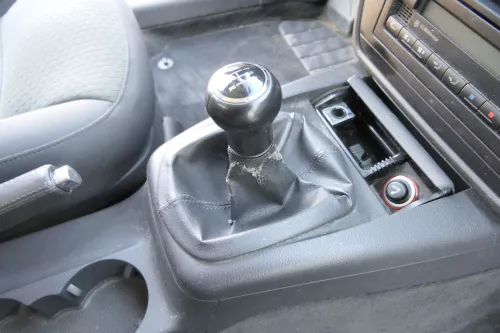 VW Passat 3B 3BG Schaltknauf Schaltsack Schaltung Schaltknüppel 5-Gang Leder (166735)