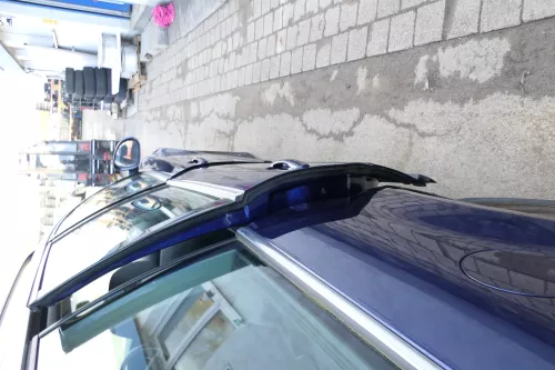 VW Passat 3B 3BG 3B6 Kombi Avant Tür hinten rechts mit Scheibe blau LD5Q (166748)