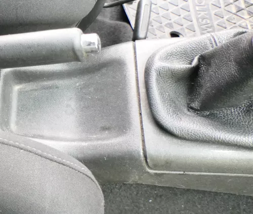 VW Golf 3 4 Cabrio 1E Mittelkonsole Mitteltunnel um Schaltung 1E1863243 schwarz (166789)