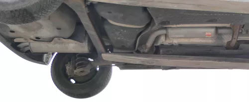 VW Polo 9N Ibiza 6L Auspuff Endschalldämpfer + Mittel hinten TDI ATDI  (166851)