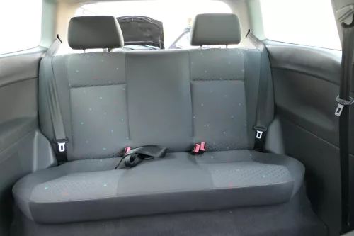 VW Polo 9N 9N3 Sitz Rückbank Sitzfläche Sitze Kopfstützen hinten (166871)