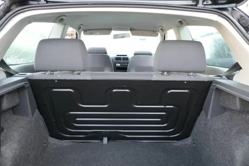 VW Polo 9N 9N3 Sitz Rückbank Sitzfläche Sitze Kopfstützen hinten (166871)