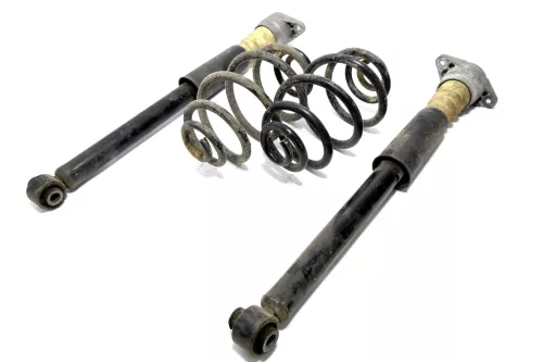 2x Passat 3BG 3B Federbein Stoßdämpfer + Feder Federn hinten links + rechts  (166933)