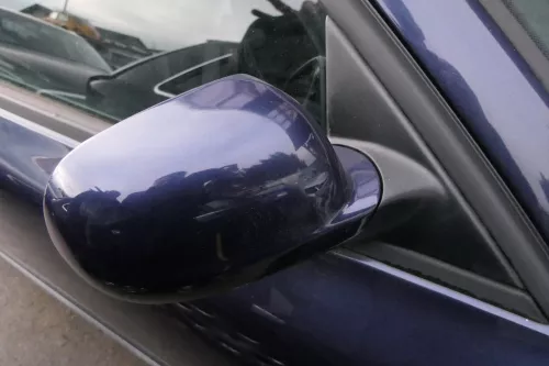 VW Passat 3B 3BG elektrischer Spiegel Außenspiegel rechts mit Glas blau LN5Y