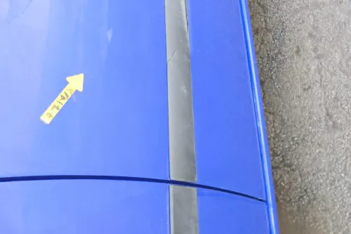 Seat Ibiza 6L Tür Beifahrertür 4/5-Türer vorne rechts blau LS5G (167192)