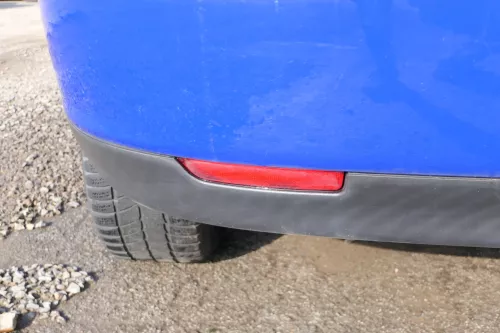 Seat Ibiza 6L Stoßstange Heckstoßstange hinten blau LS5G (167195)